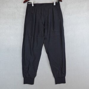 ATM Anthony Thomas Melillo Pants Womens Black Silk Joggers Size Small